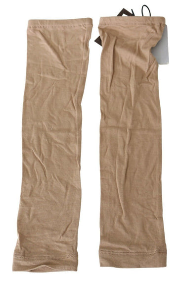 Scervino Street BeigeViscose Women SleevesArm Warmer