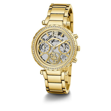 Guess Gold Stainless Steel Stainless Steel Watch