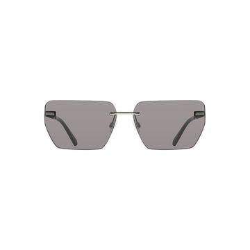 Calvin Klein Gray Metal Men Sunglass
