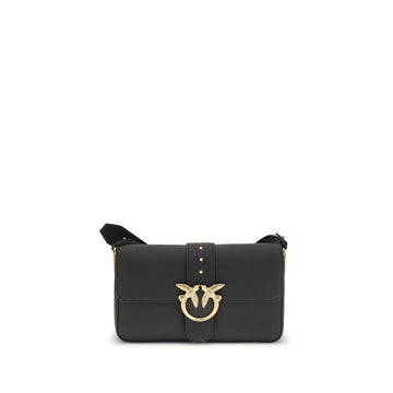 PINKO Love leather Shoulder Bag