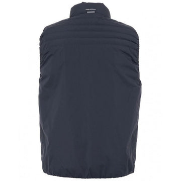 People Of Shibuya Blue Polyester Men Vest