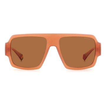 Polaroid Beige Resin Sunglasses