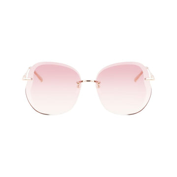 Longchamp Rose Gold Metal Sunglasses