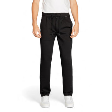 Calvin Klein Black Recycled Polyester Pant