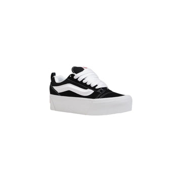 Vans Black And White Suede Leather Sneaker