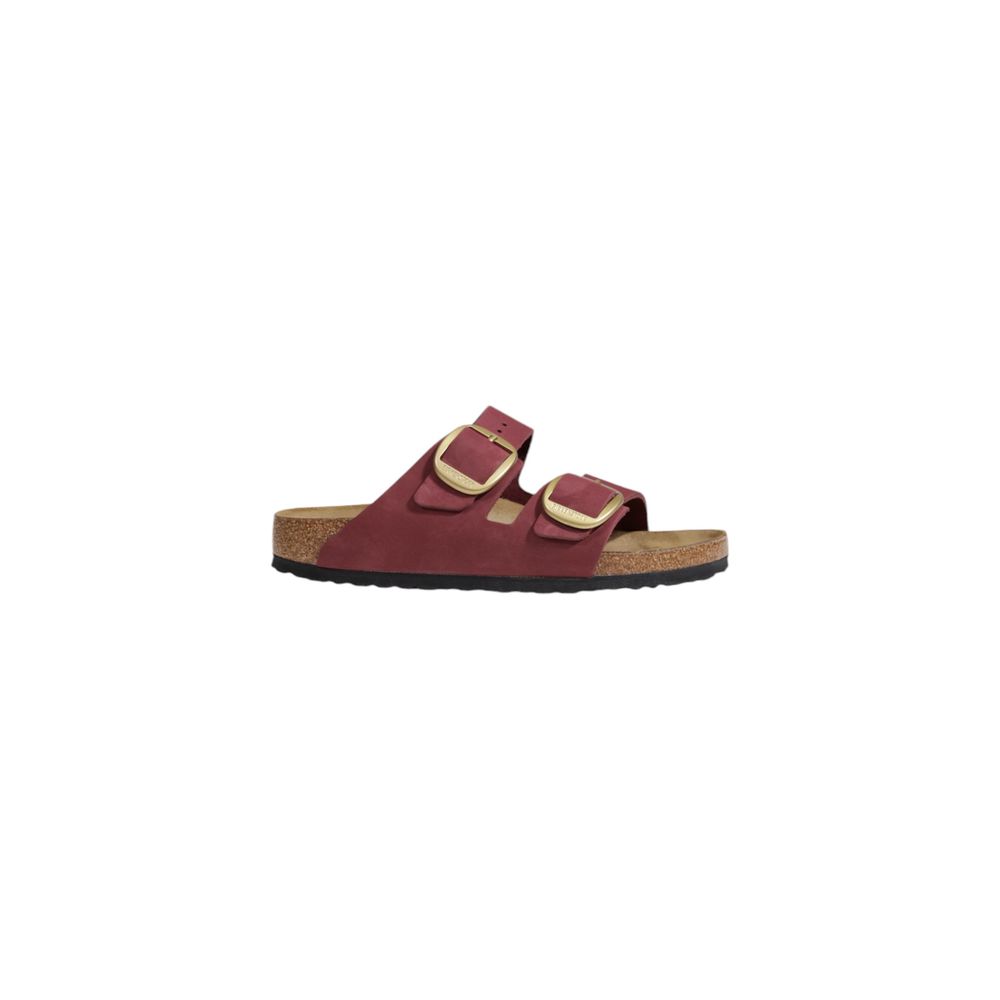 Birkenstock Pink Nubuc Leather Sandal