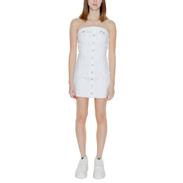 Tommy Hilfiger Jeans White Recycled Cotton Short