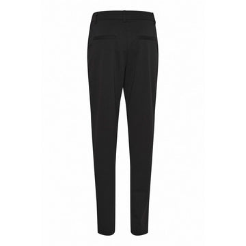 ICHI Black Recycled Polyester Pant