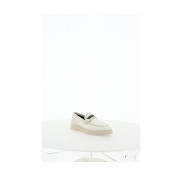 Brunello Cucinelli Beige Loafers Shoes