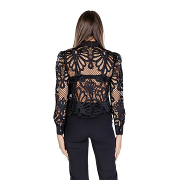 Morgan De Toi Black Polyester Shirt