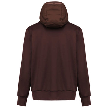 People Of Shibuya Brown Polyester Men Jacket