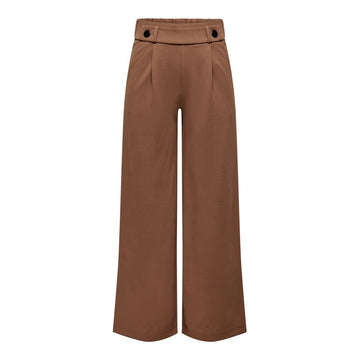 Jacqueline De Yong Brown Polyester Pant