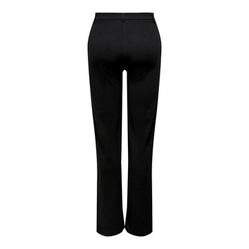 Jacqueline De Yong Black Elastane Pant
