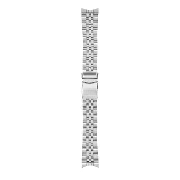 Bobroff Silver Stainless Steel Watch