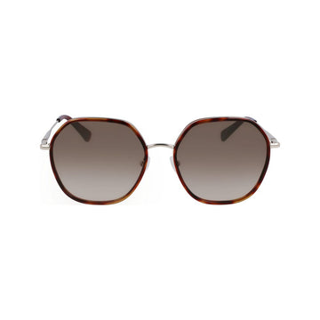 Longchamp Gold Metal Sunglasses
