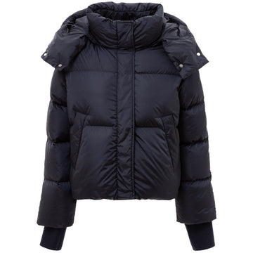 Add Blue Polyamide Jackets & Coat