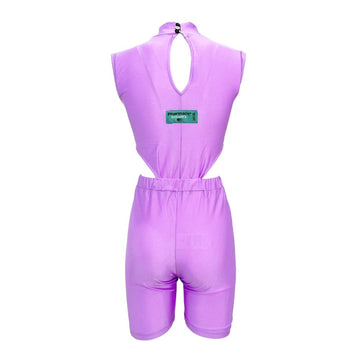 Pharmacy Industry Purple Lycra Women Tracksuit