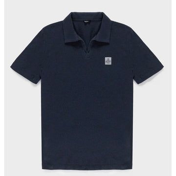 Refrigiwear Blue Cotton Polo Shirt