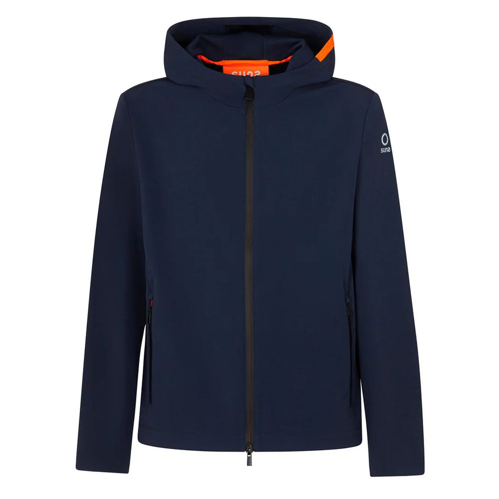 Suns Blue Polyester Jacket