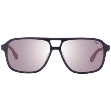 BMW Burgundy Men Sunglasses