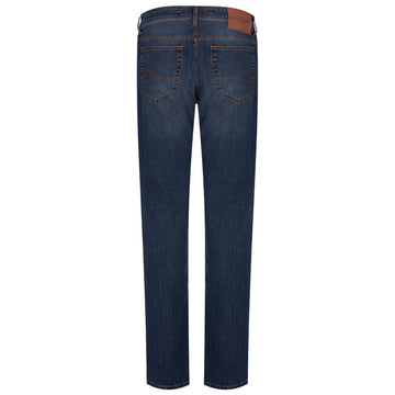 Jacob Cohen Blue Cotton Jeans & Pant