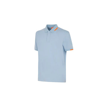 Suns Light Blue Cotton Polo Shirt