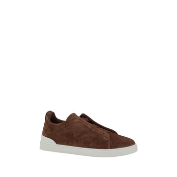 ZEGNA Suede leather Sneakers
