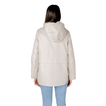 Street One Beige Cotton Jackets & Coat