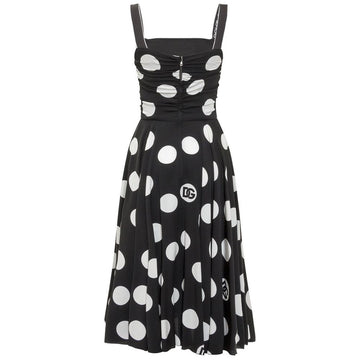 Dolce & Gabbana Black Silk Dress