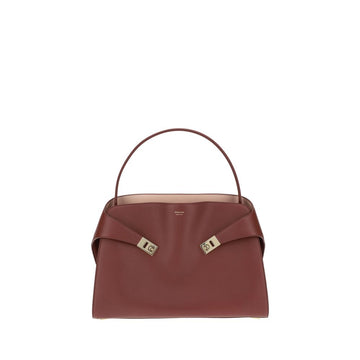 Ferragamo Leather Top Handbag