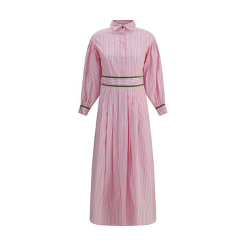 Ella Striped chemisier Dress
