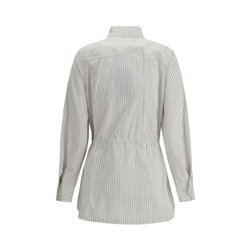 Fendi Striped Shirt Jacket