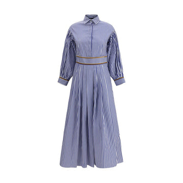 Ella Striped chemisier Dress