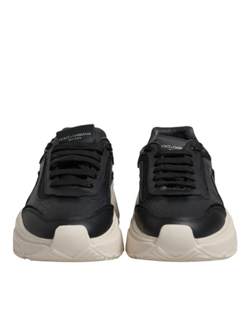 Dolce & Gabbana Black White Daymaster Low Top Sneakers Shoes