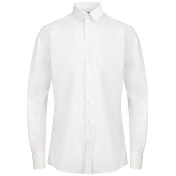 Dolce & Gabbana White Cotton Shirt