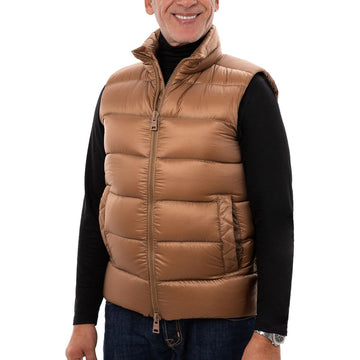 Herno Brown Polyamide Sleveless Jacket