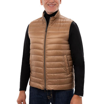 Herno Brown Polyamide Sleveless Jacket