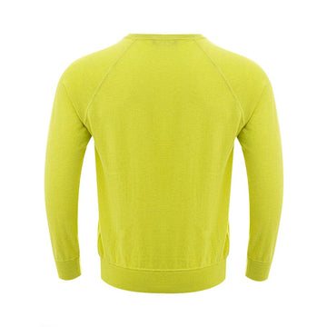 Gran Sasso Sunny Yellow Italian Cotton Sweater
