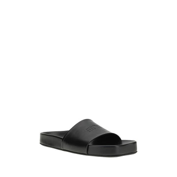 MM6 Anatomic leather Sandals