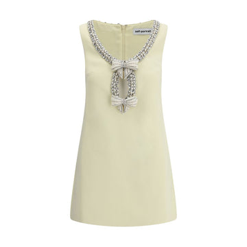 Self-Portrait Mini Dress with bows