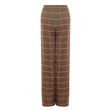 Lardini Elegant Brown Viscose Pants for Women