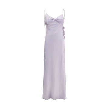 Self-Portrait Satin long Dress