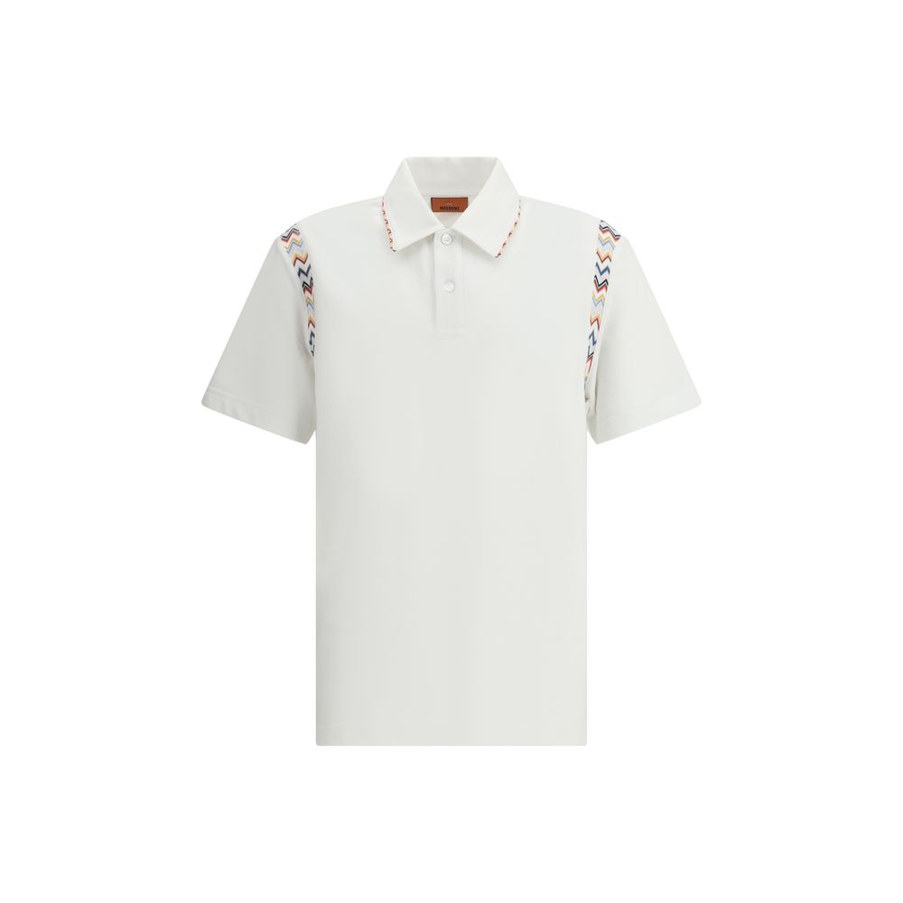 Missoni Polo Shirt with ZigZag details