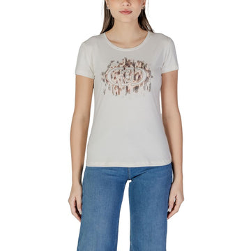 Liu Jo White Cotton T-Shirt