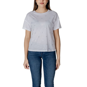 Liu Jo White Cotton T-Shirt