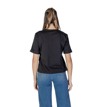 Liu Jo Black Cotton T-Shirt