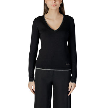 Liu Jo Black Viscose Tops & T-Shirt