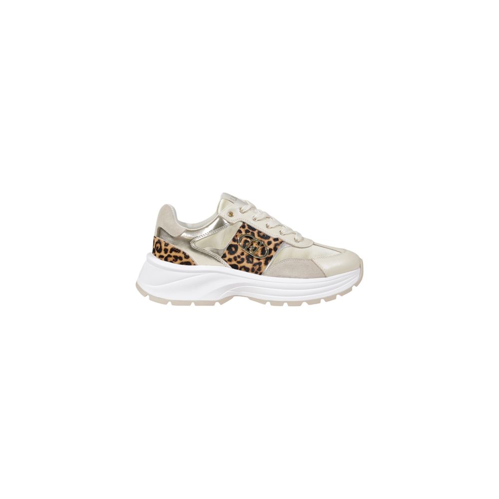 Liu Jo Gold Leather Sneaker