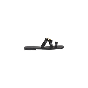 Liu Jo Black Leather Sandal