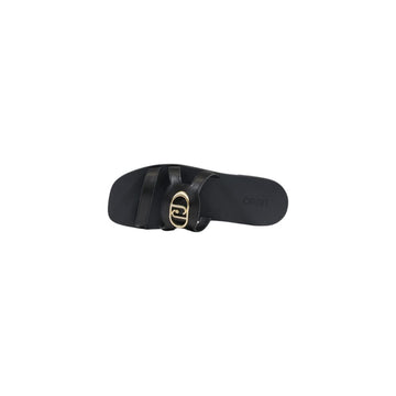 Liu Jo Black Leather Sandal